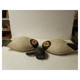 Duck Decoys One Missing Head