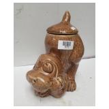 McCoy Dog Pottery Jar