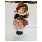 Duck House Porcelain Doll