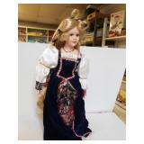 Ashley Belle Porcelain Doll
