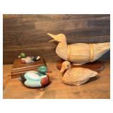Collection of Ducks Including a Double Deck of