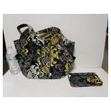 Vera Bradley Handbag And Wallet Set
