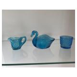 L.E. Smith Glassware Lot