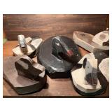 Carved Wooden Flat Bottom Duck Decoys