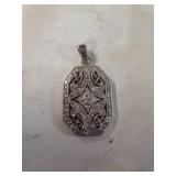 Ladies Silver Pendant - Marked 925