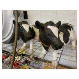 2 Decorative Cows