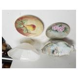 Milk White Pedestal Bowl, & More