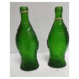 Green Fish Bottles