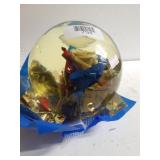 Patriotic Rose Globe