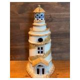 Ceramic Lighthouse Candle Holder