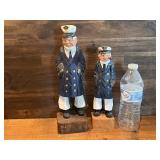 Two Old Salt Statues