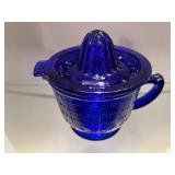 Cobalt Blue Juicer & Measuring Cup