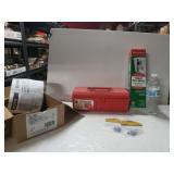 Small.tool Box, Toilet Valve, Mounting Brackets &