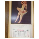Old Time Advertising Calendar