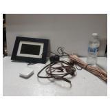 Digital Photo Frame, Apple Earbuds, Extension