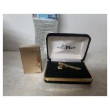 Mens Lot - Tie Clip & Lighter