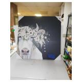 Pearl The Cow Canvas