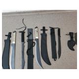 Assortment Of Machetes. 5 In Lot