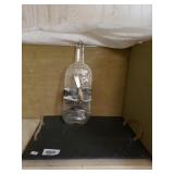 Serving Tray And Decorative Grey Goose Melted