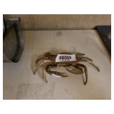 Brass Crab Ashtray