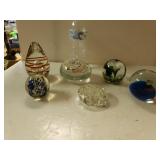 Assortment If Paperweights