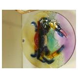 Large Art Glass Crab ?? Bowl