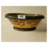 Large Decorative Ceramic Fruit Bowl