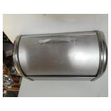 Silver Colored Bread Box