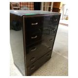 Vintage Metal  Dresser