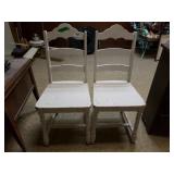 2 Vintage Dining Chairs
