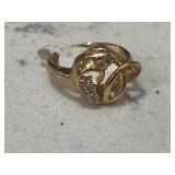Vintage 18KT HGE Gold Ring