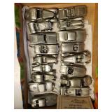 Large Lot Of Danbury Mint Pewter Cars