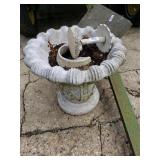 Birdbath Fountain. Needs Repair