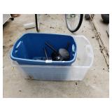 Solar Lights And Storage Totes