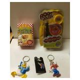 Disney Keychain And Pin. Itty Bitty Pizzeria And
