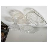 Beveled Glass Candy Dishes