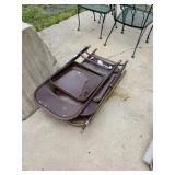 4 Metal Folding Chairs