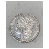 1880 O AU Morgan Silver Dollar