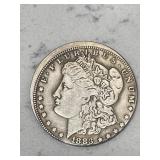 1883 O Off Center Error Morgan Hobo Token