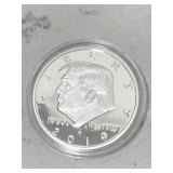 Donald Trump 2019 Silver Round Dollar Token