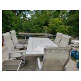 Patio Table With 6 Chairs