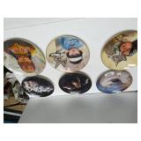 Native American & Horse Decorative Plates