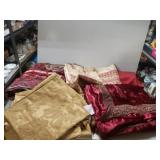 Various Drapery Items - Valances, Curtains,