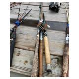 4 Vintage Saltwater Fishing Rods