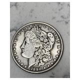 1890 CC Morgan Silver Dollar Replica