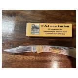 U.S. Constitution Layered in 24K Gold United We