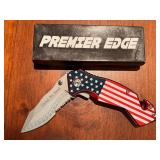 Premium Edge United We Stand Folding Knife