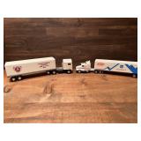 Two ERTL Diecast Semi