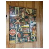 Framed Coca-cola Puzzle