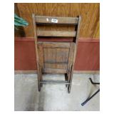 Antique Wooden Folding  Chair